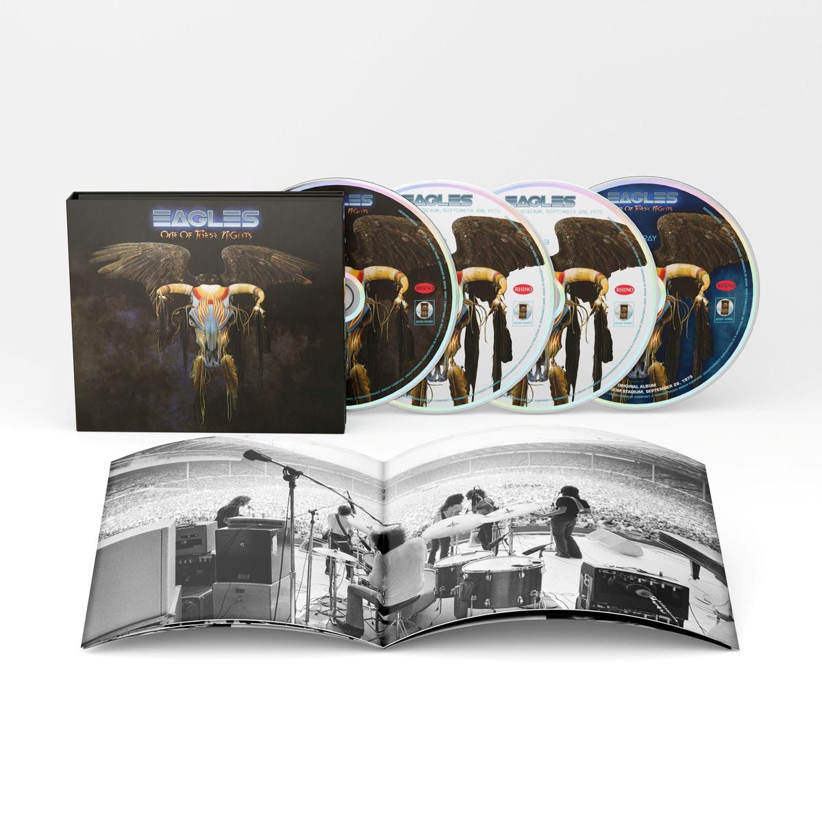 Eagles One Of These Nights - Deluxe Edition 3-CD + Blu-Ray Audio Dolby Atmos - Sealed UK 3-CD set