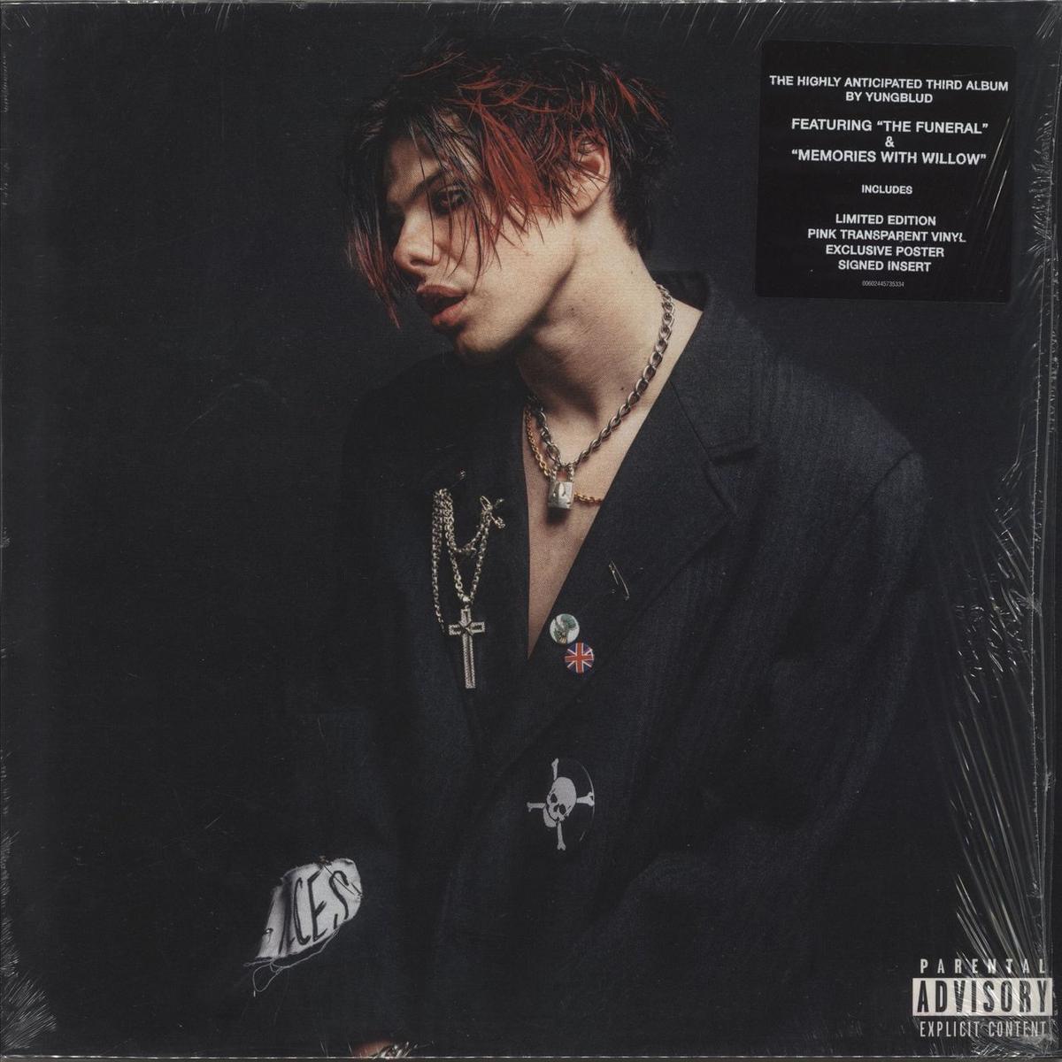 Yungblud Yungblud - Pink Vinyl + Autographed Print UK Vinyl LP