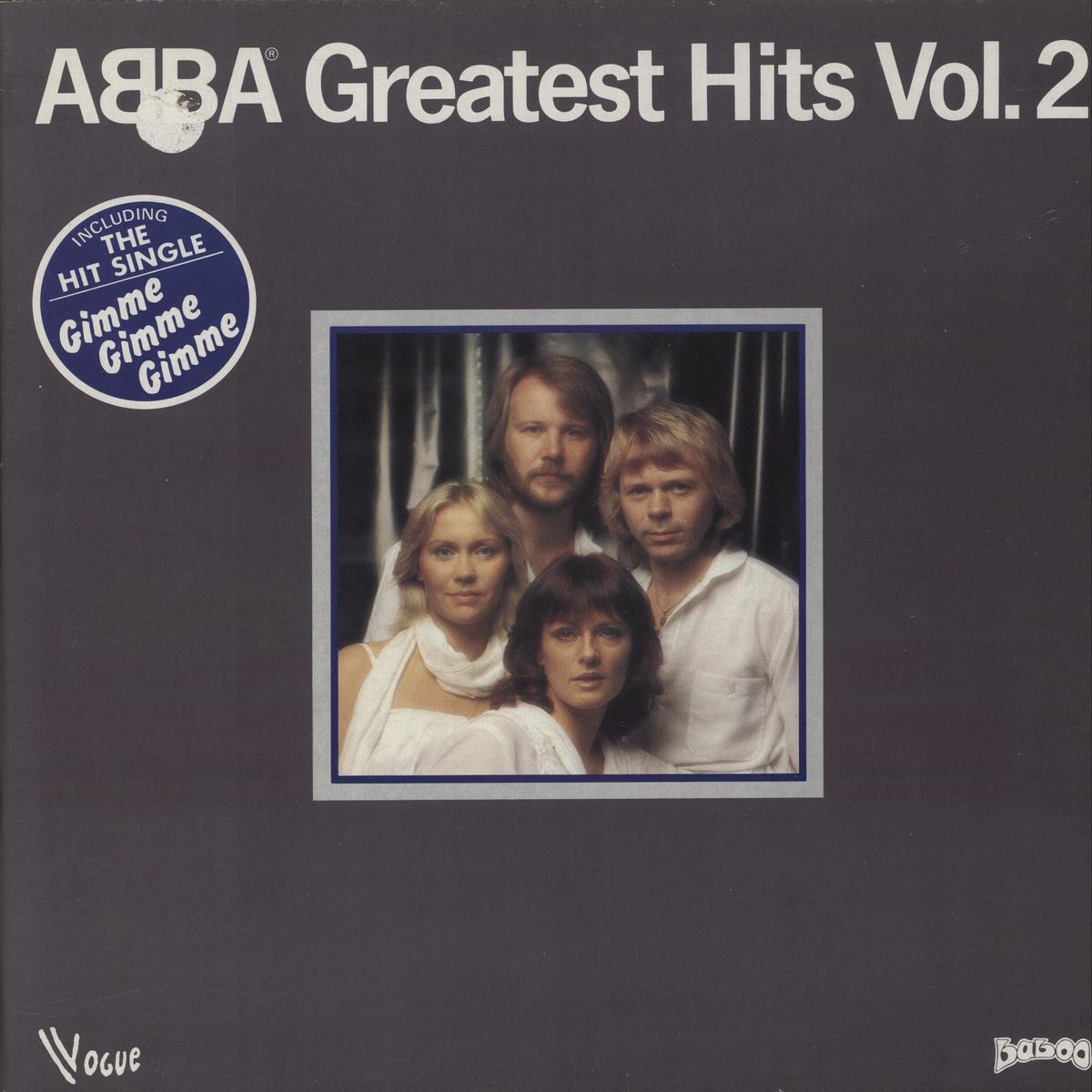 Abba Greatest Hits Vol. 2 - 2nd - EX French Vinyl LP