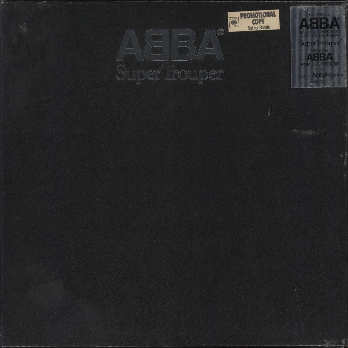 Abba Super Trouper - Promo Stickered - Sealed UK Promo Vinyl box set