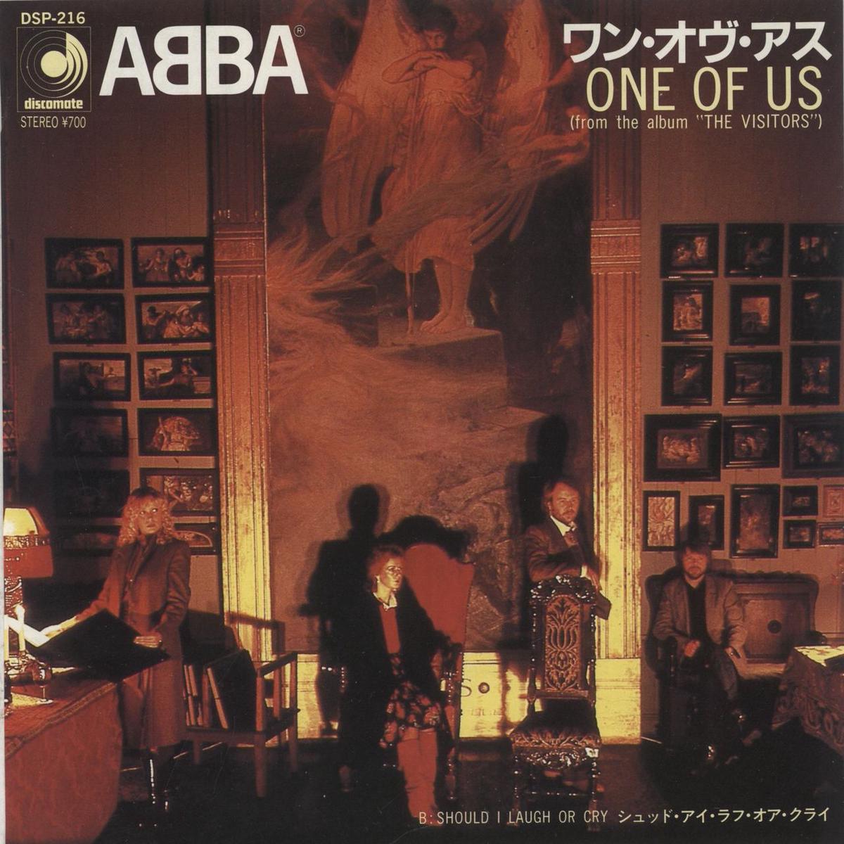 Abba One Of  Japanese 7" vinyl