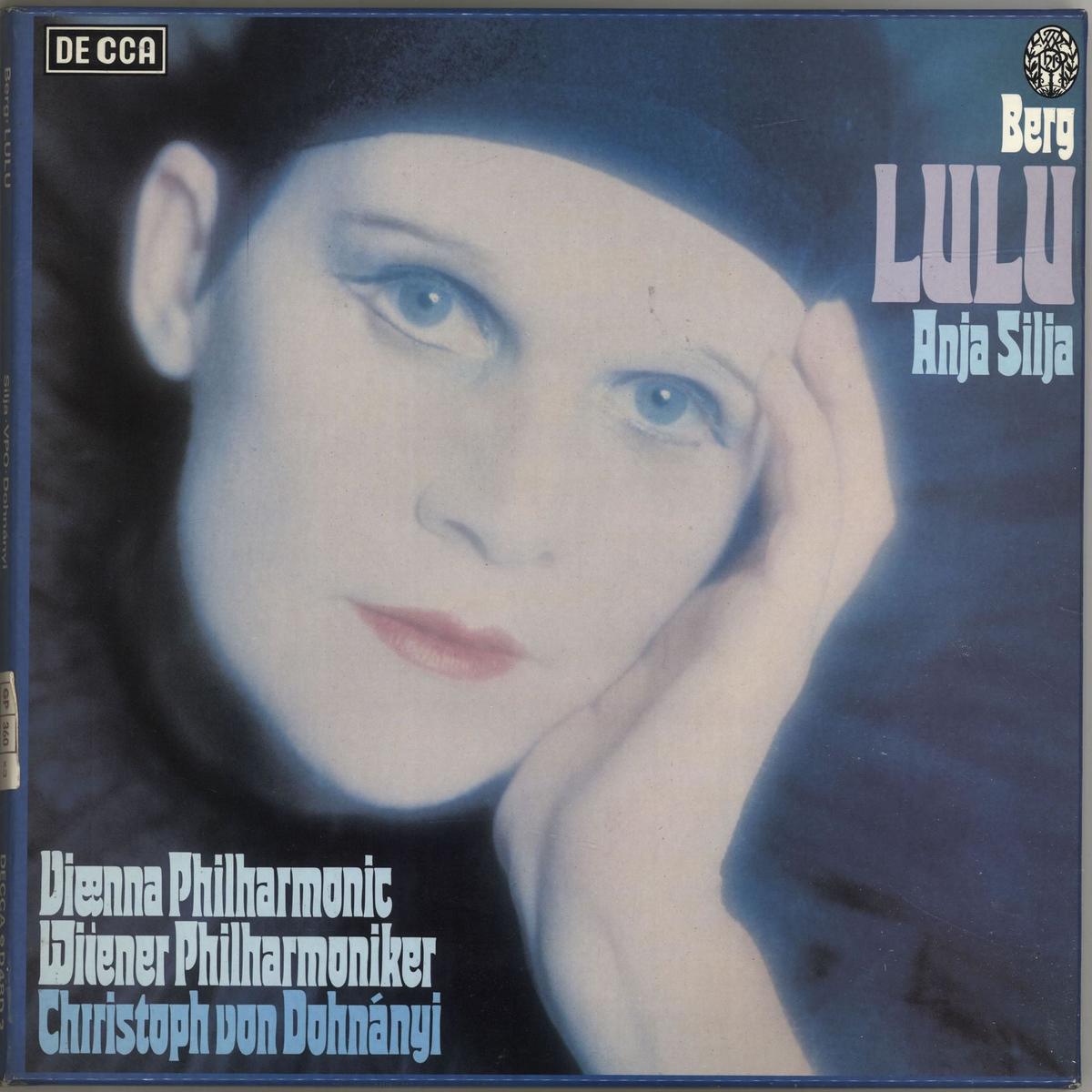 Alban Berg Lulu UK Vinyl box set