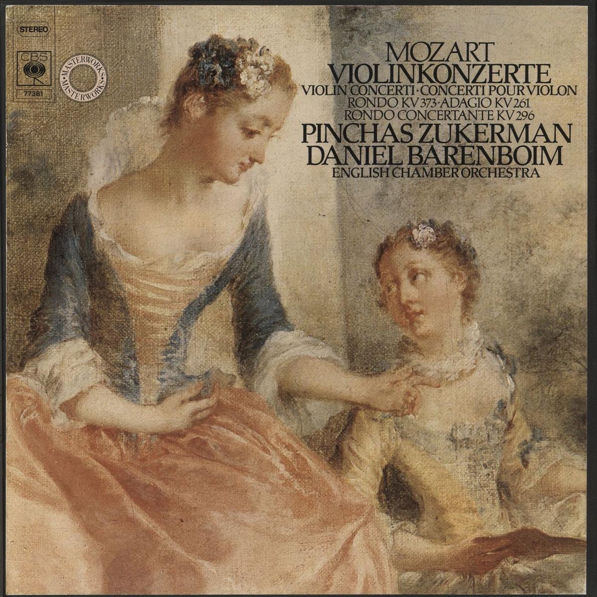 Wolfgang Amadeus Mozart Mozart: Violinkonzerte German Vinyl box set