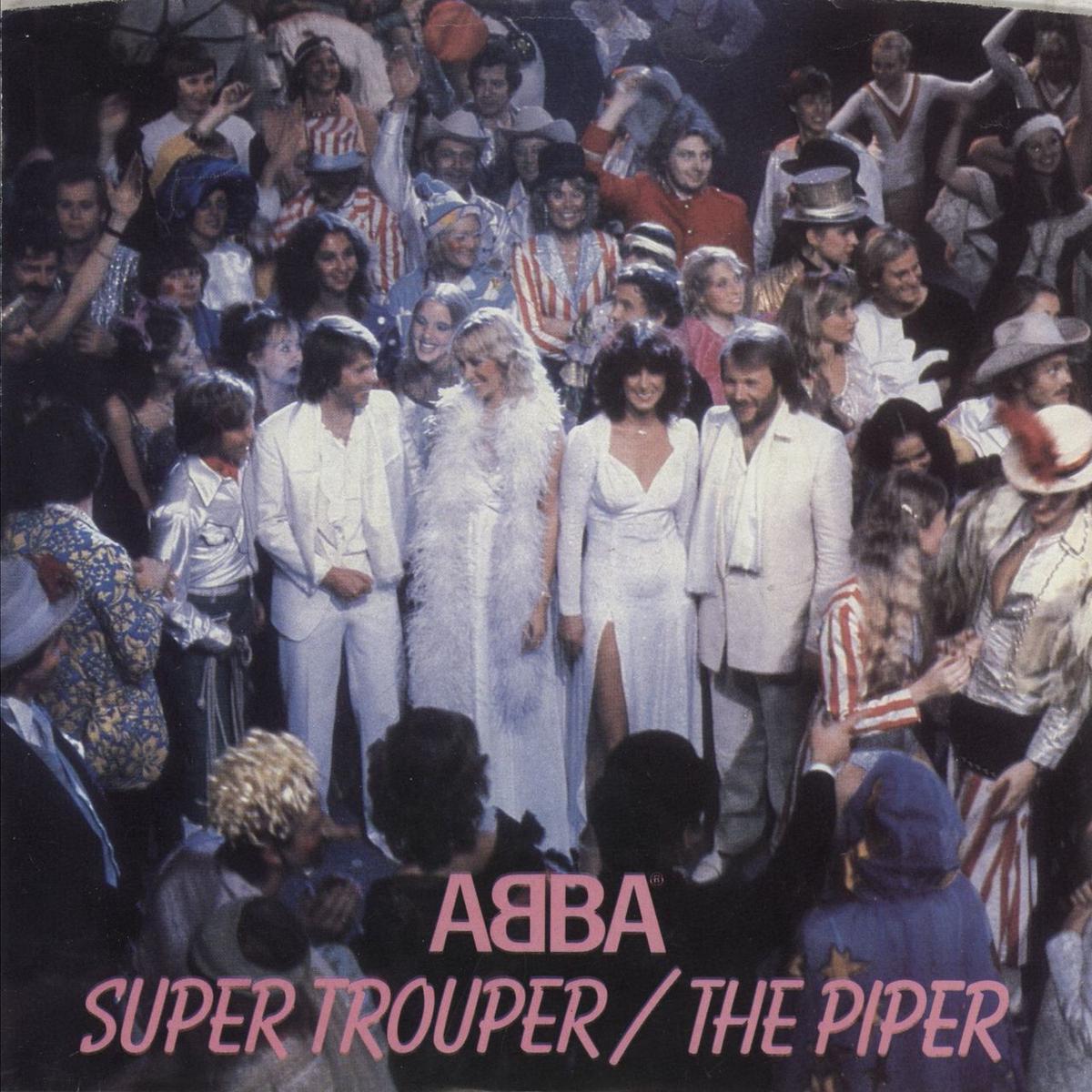 Abba Super Trouper - p/s  7" vinyl