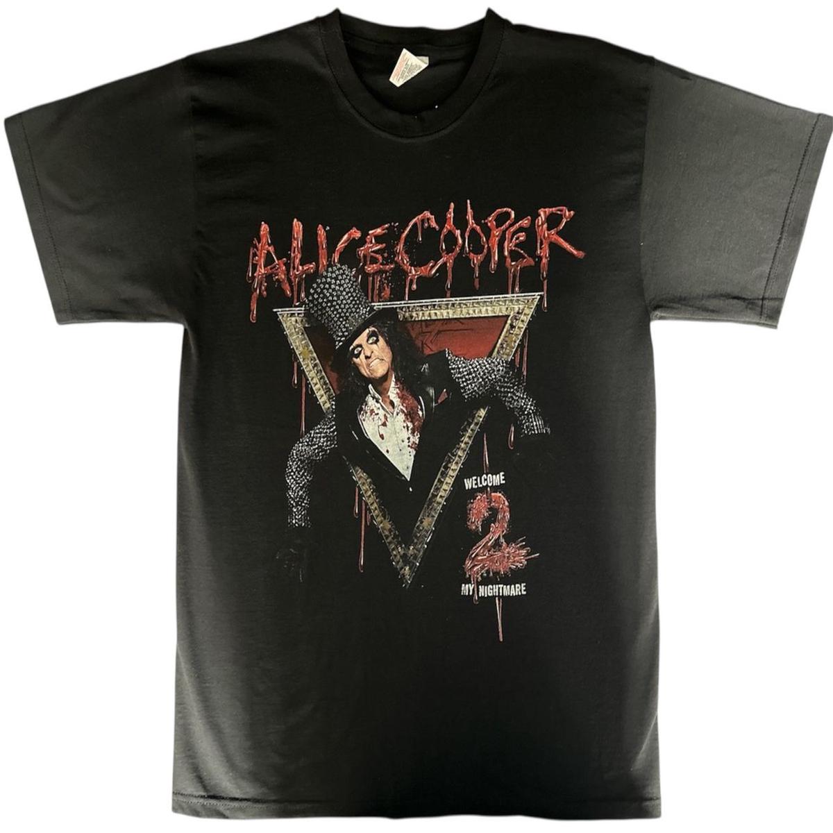 Alice Cooper Welcome 2 My Nightmare UK T-shirt