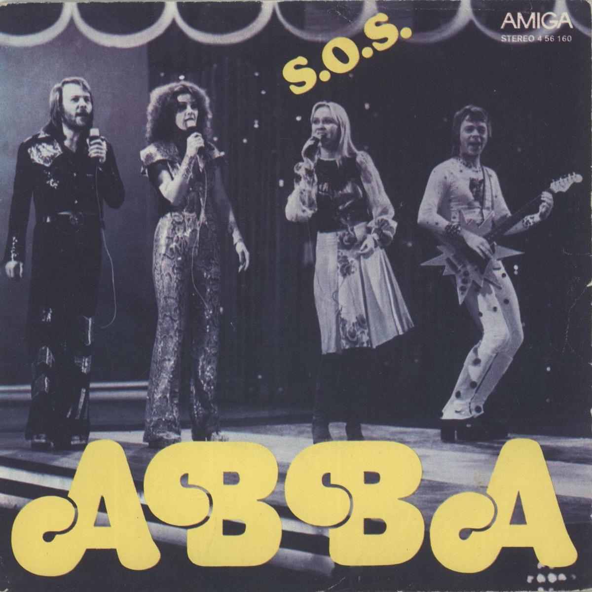 Abba S.O.S. German 7" vinyl