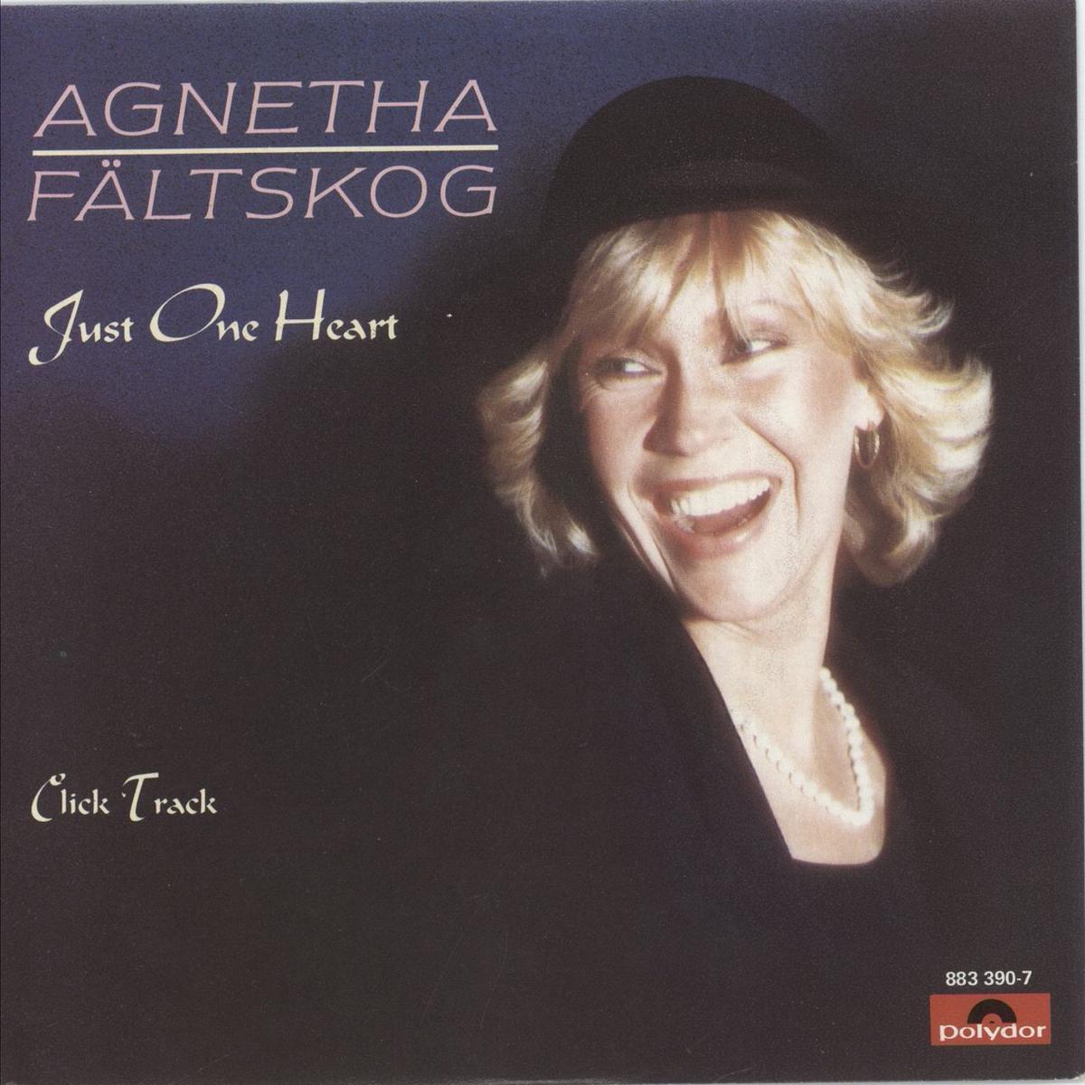 Agnetha Fltskog Just One Heart Dutch 7" vinyl