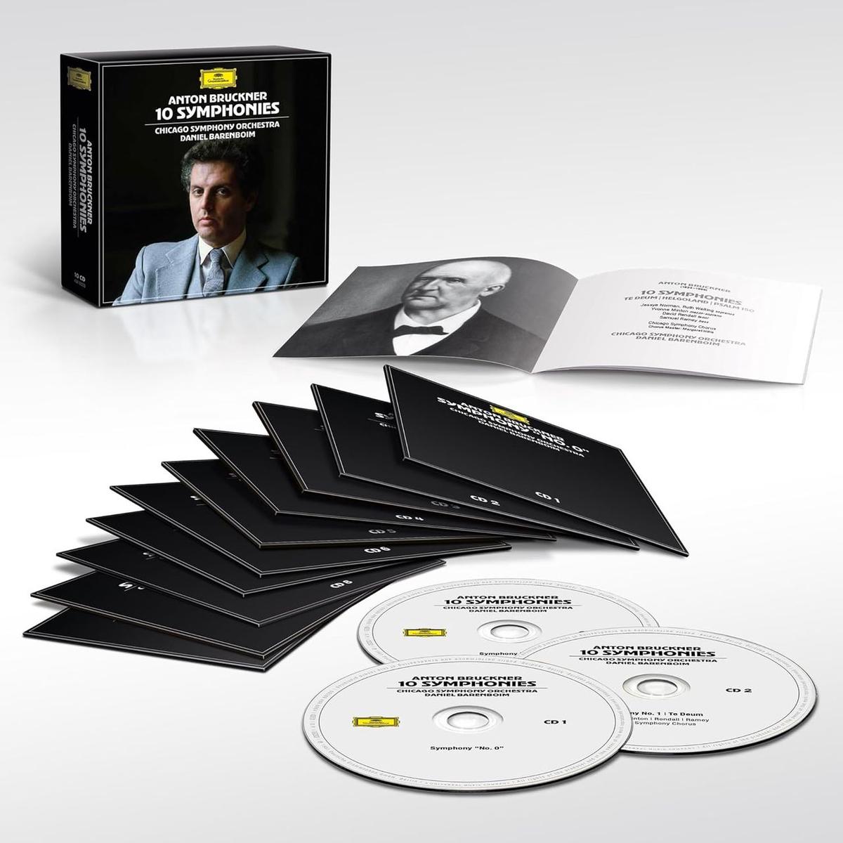 Anton Bruckner 10 Symphonies - 10-CD Set - Sealed UK Cd single boxset