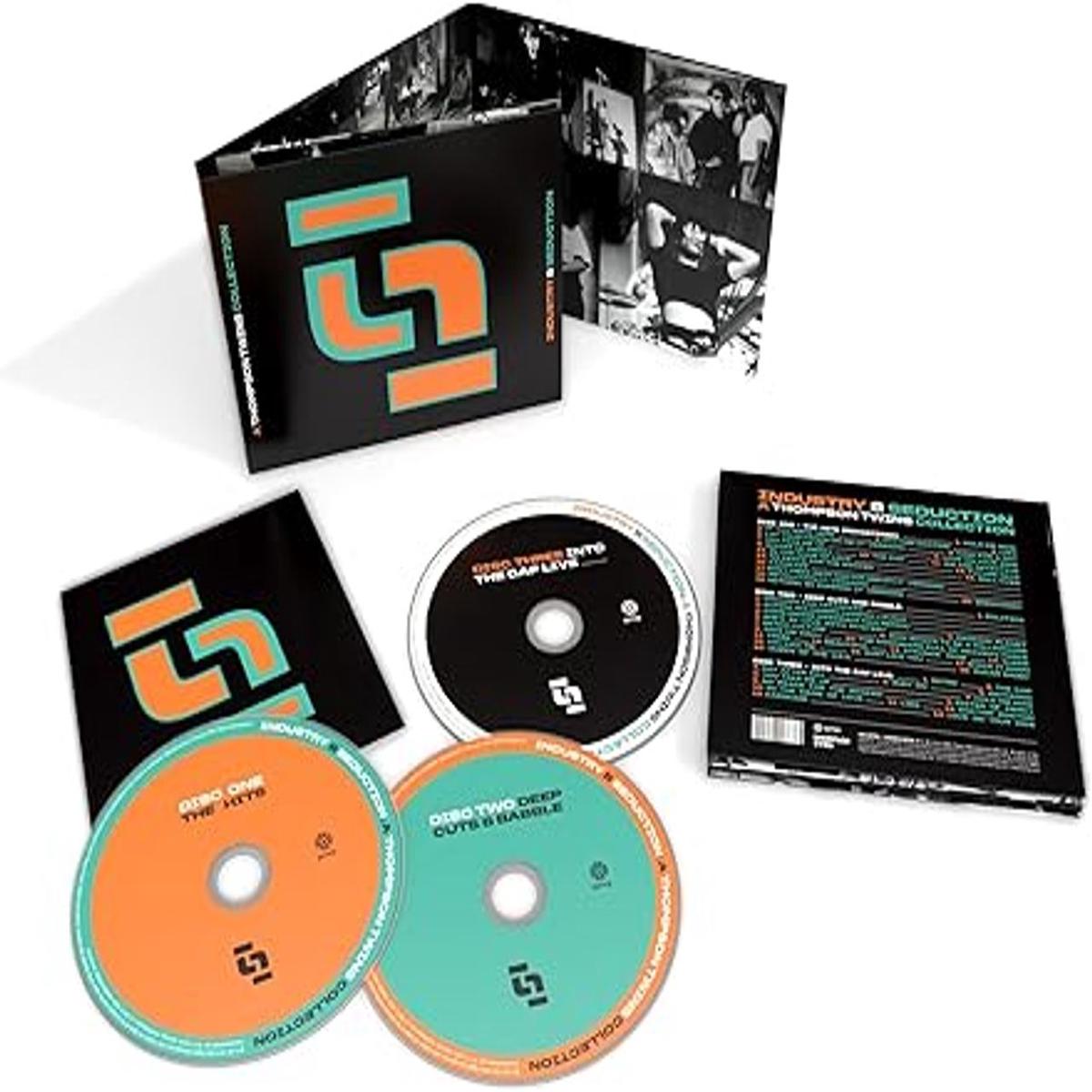 Thompson Twins Industry & Seduction: A Thompson Twins Collection - Deluxe 3-CD Set - Sealed UK 3-CD set