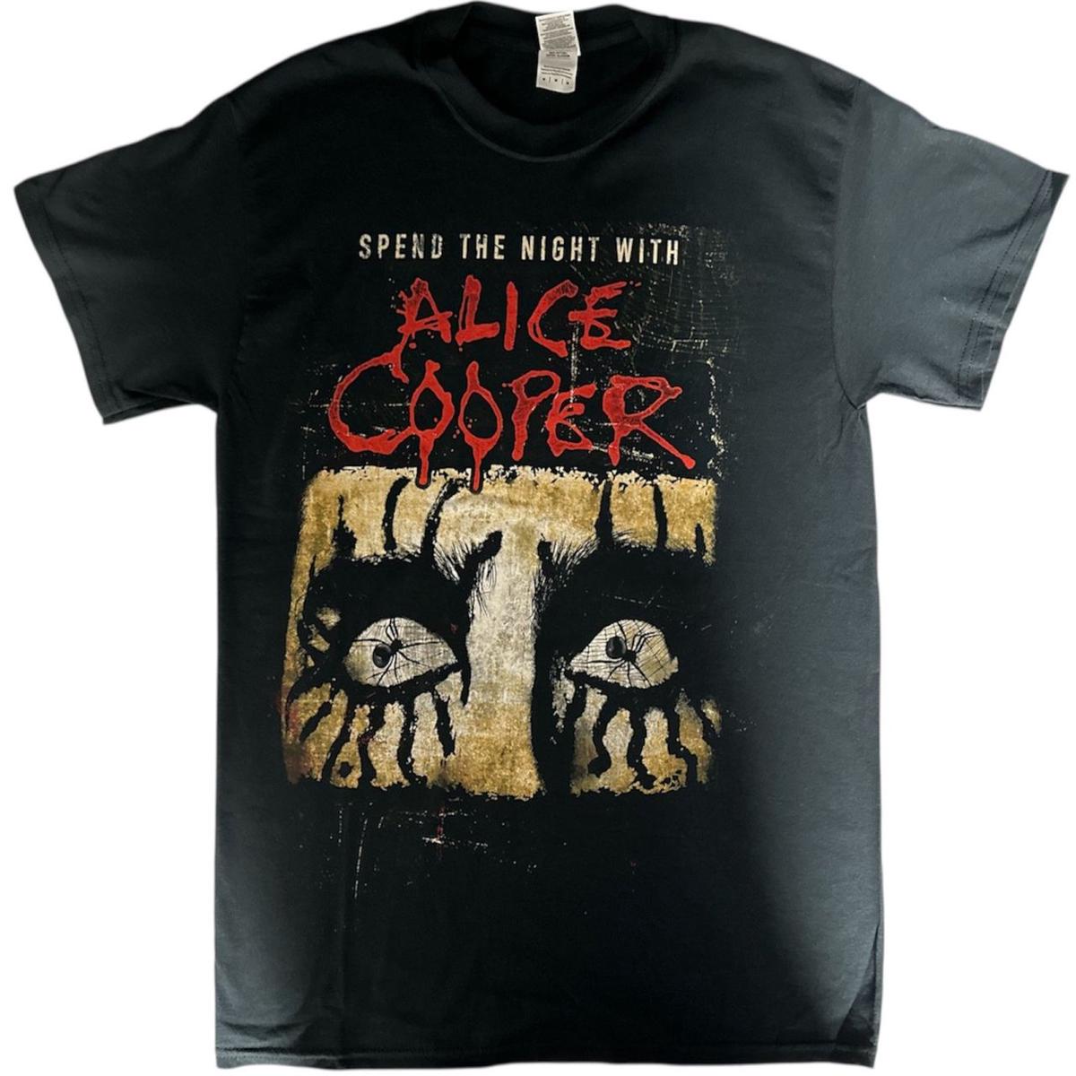 Alice Cooper Spend The Night With Alice Cooper 2016 Tour UK T-shirt