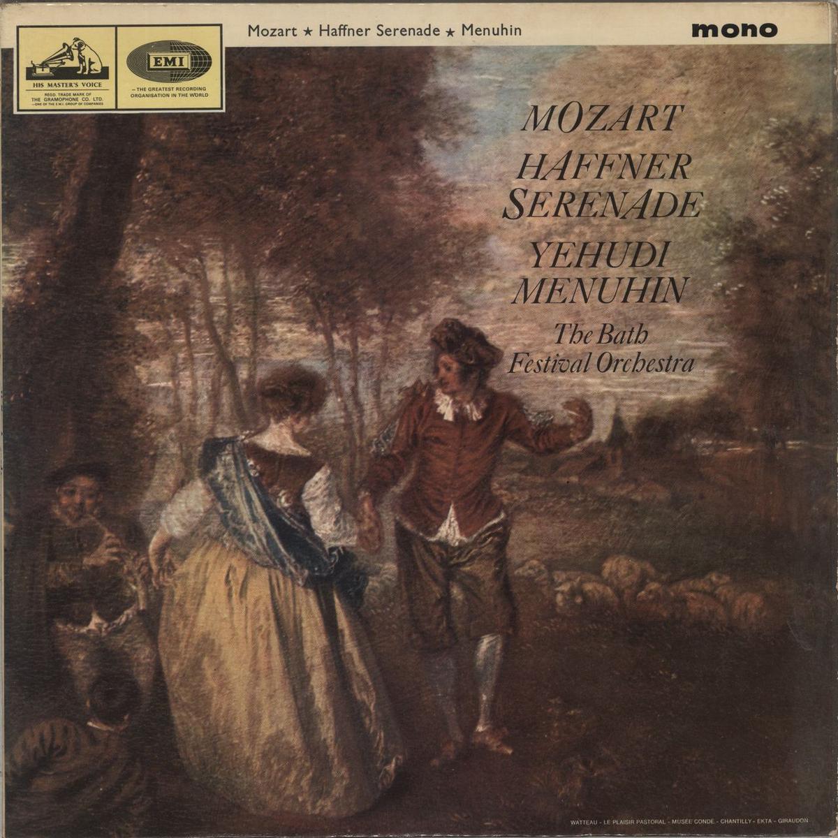 Wolfgang Amadeus Mozart Mozart: Haffner Serenade UK Vinyl LP