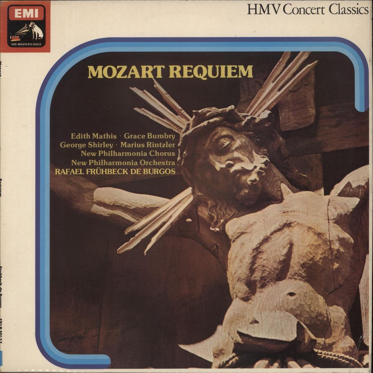 Wolfgang Amadeus Mozart Mozart: Requiem In D Minor, K.626 UK Vinyl LP