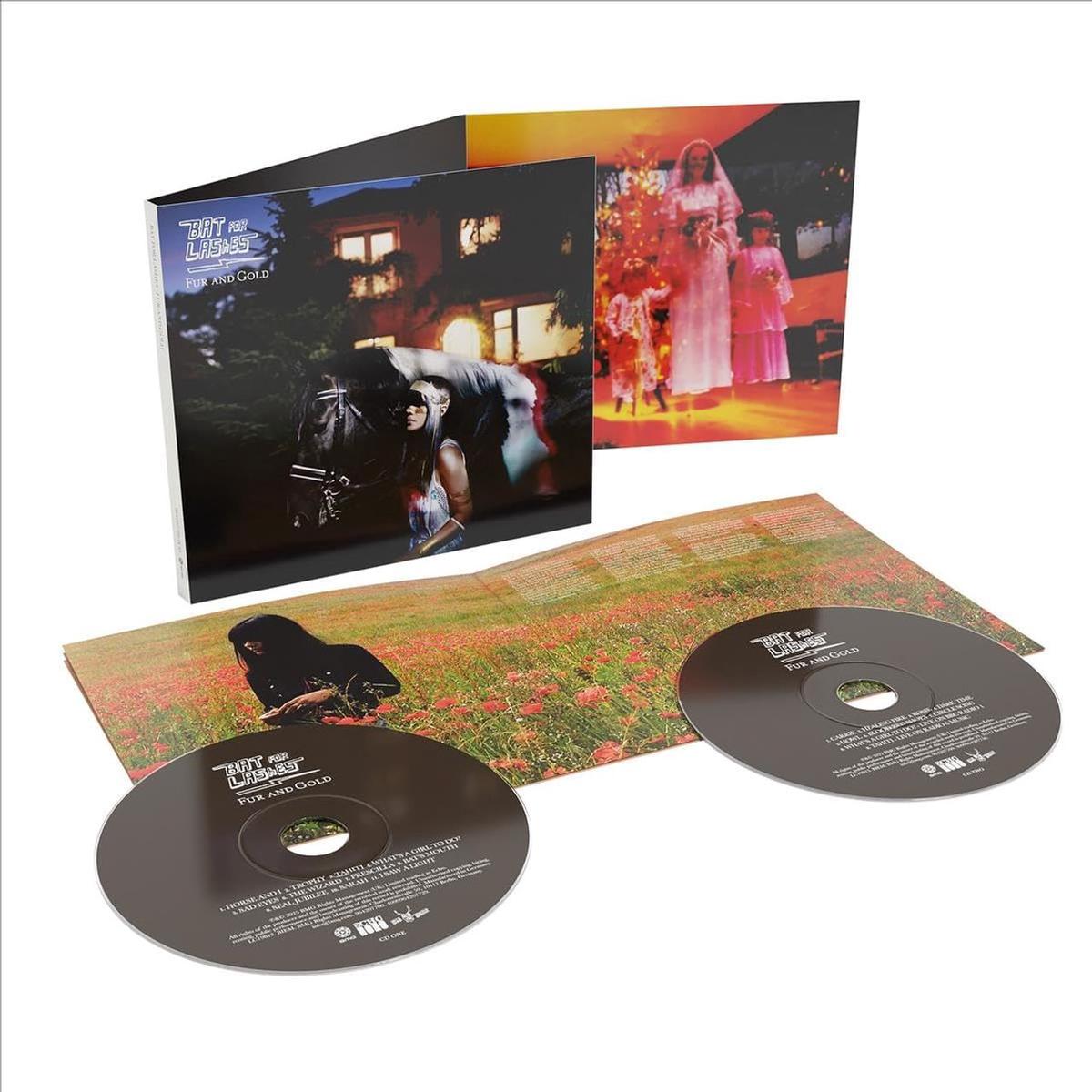 Bat For Lashes Fur And Gold - Deluxe Edition 2CD Remaster + Demos & Live - Sealed UK 2-CD album set