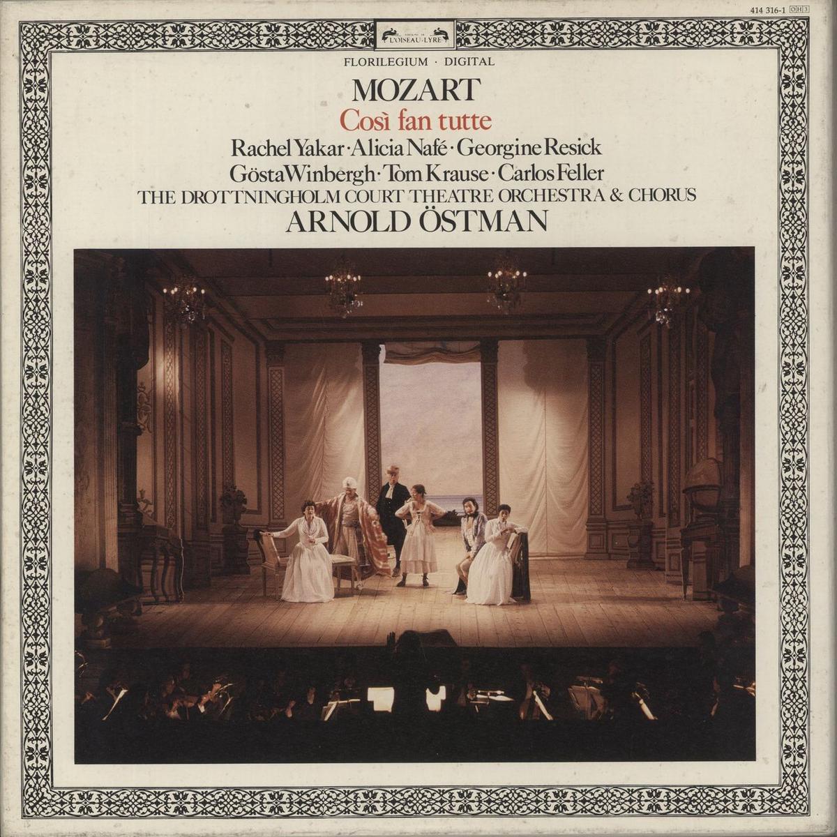 Wolfgang Amadeus Mozart Mozart: Cos Fan Tutte Dutch Vinyl box set