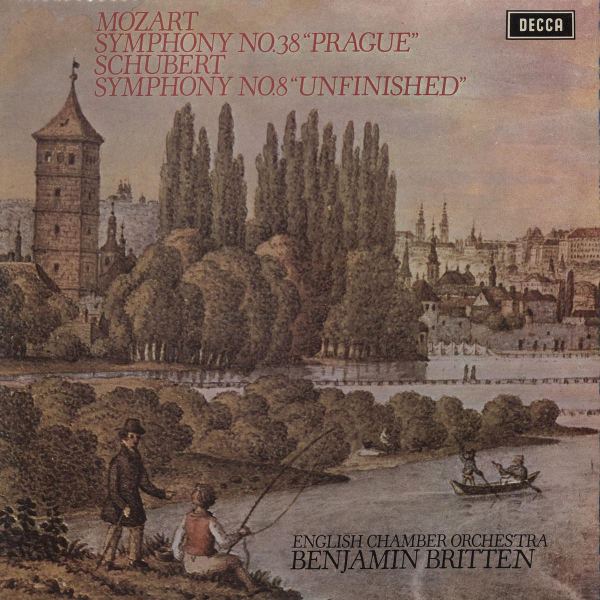 Wolfgang Amadeus Mozart Symphony No.38 "Prague" / Symphony No.8 "Unfinished" UK Vinyl LP