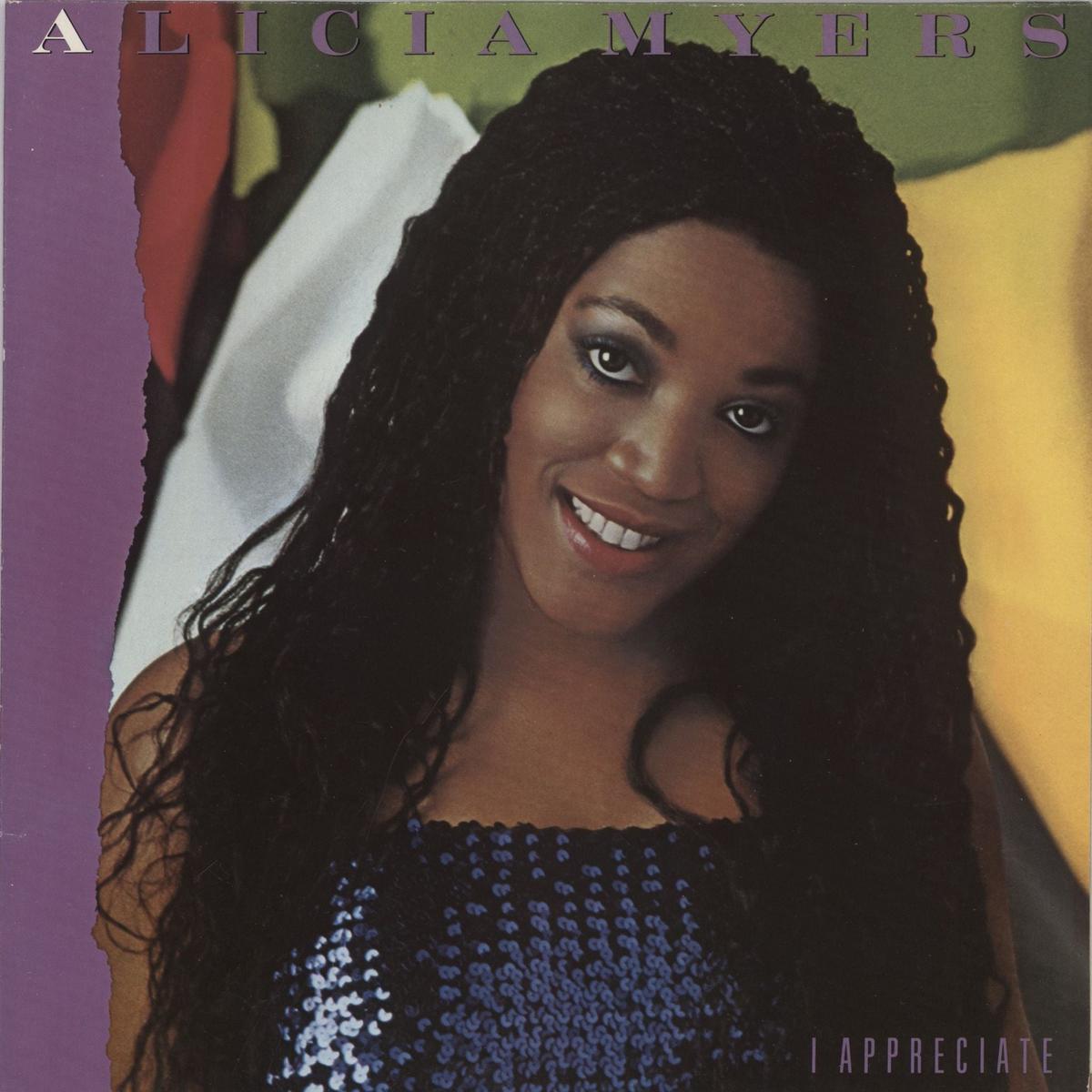 Alicia Myers I Appreciate German Vinyl LP