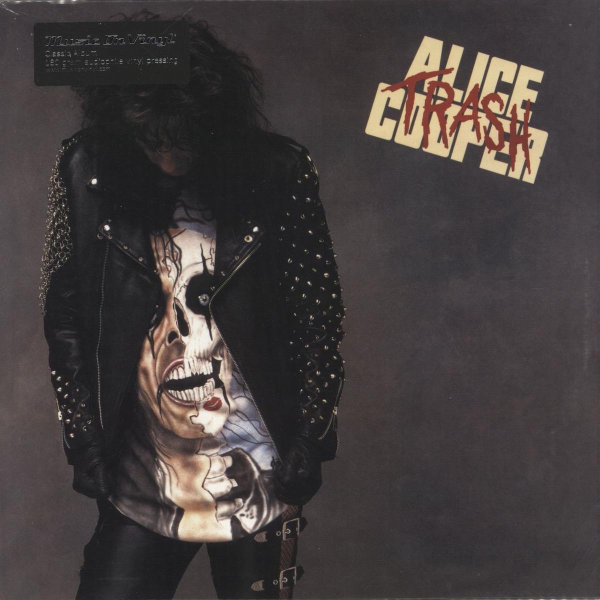 Alice Cooper Trash - Red Vinyl - Numbered UK Vinyl LP