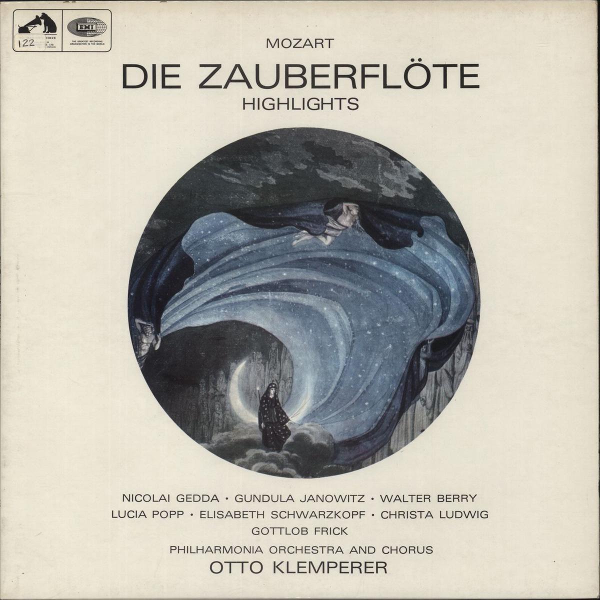 Wolfgang Amadeus Mozart Mozart: Die Zauberflte Highlights UK Vinyl LP