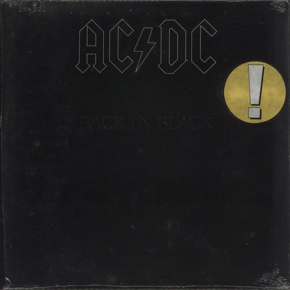 AC/DC Back In Black - Barcoded - Sealed - Nice price sticker German Vinyl LP