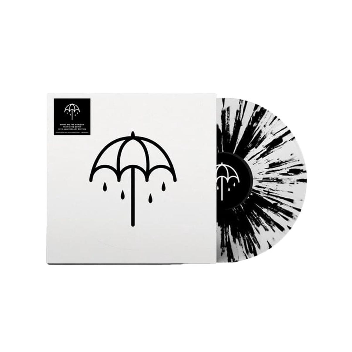 Bring Me The Horizon That's The Spirit - 10th Anniversary Edition - Clear With Black Splatter Vinyl UK Vinyl LP