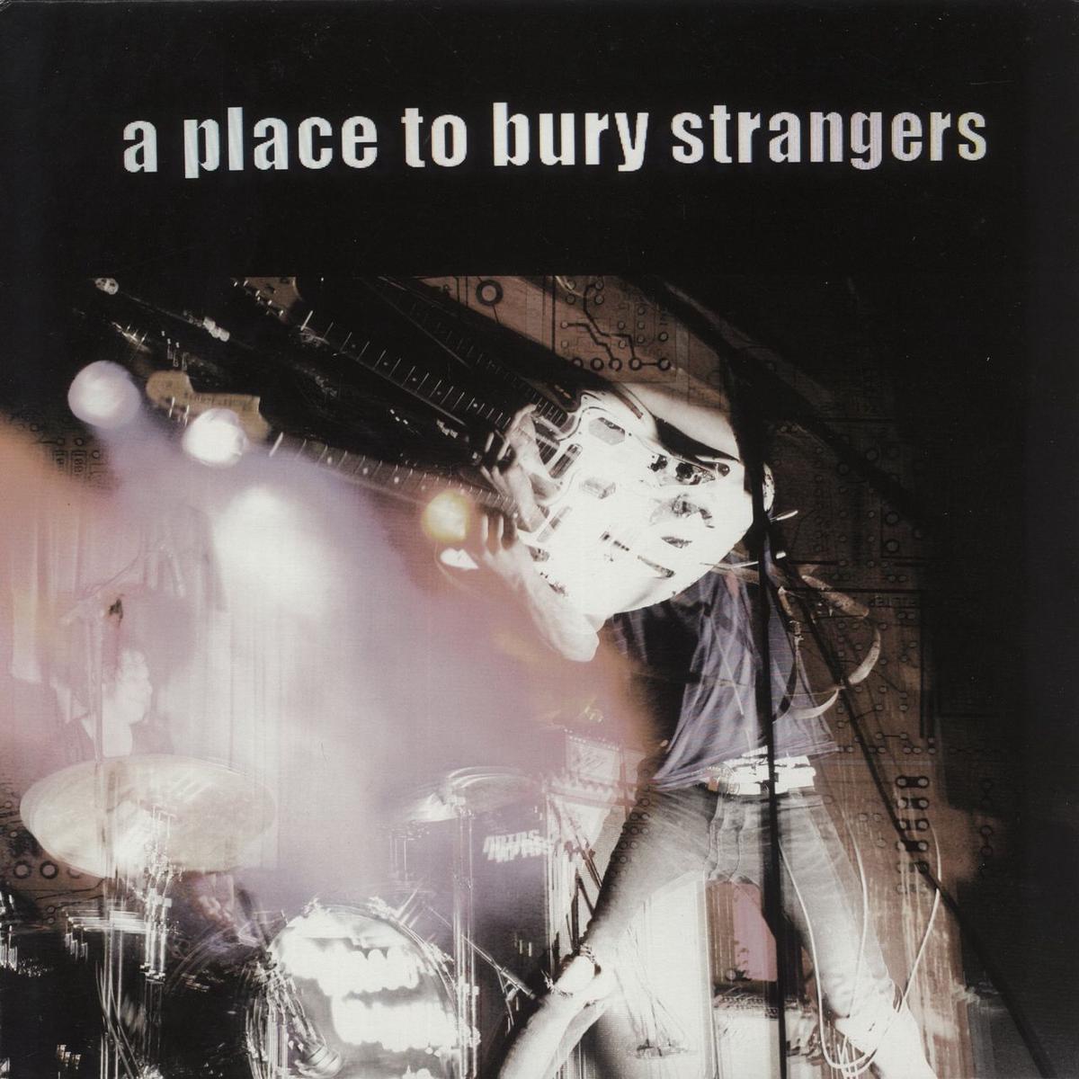 A Place To Bury Strangers A Place To Bury Strangers - Glow In The Dark With Black Splatter Vinyl  Vinyl LP