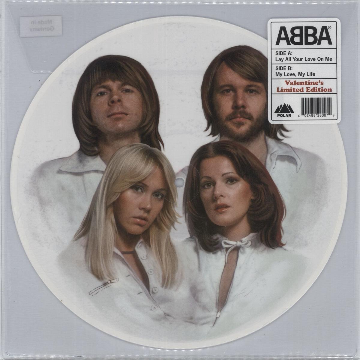 Abba Lay All Your Love On Me - Valentine's Limited Edition UK 10" Picture Disc