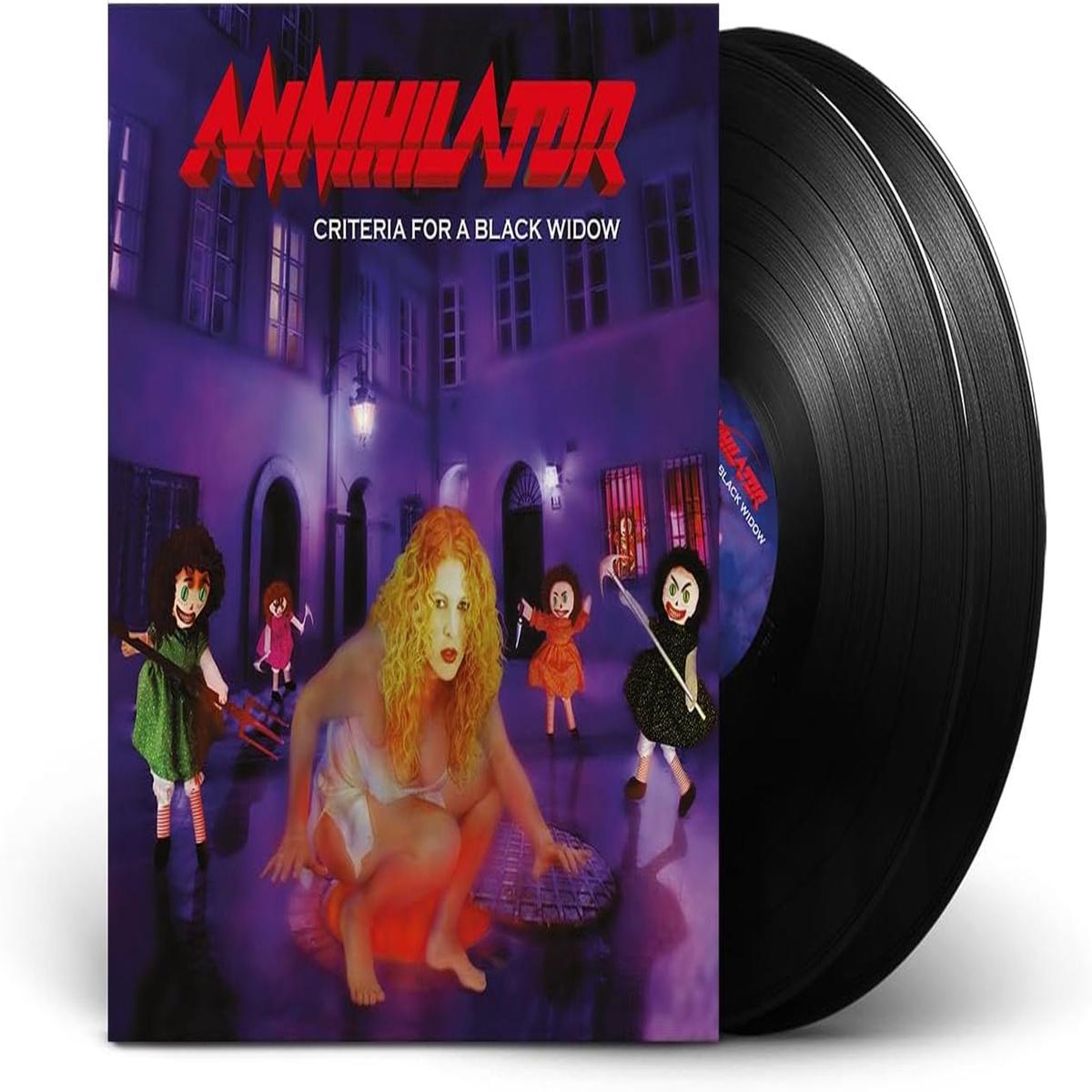 Annihilator Criteria For A Black Widow - 180 Gram Black Vinyl 45RPM Edition - Sealed UK 2-LP vinyl set