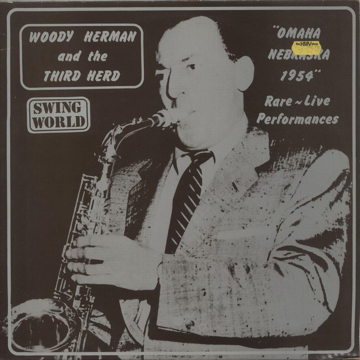 Woody Herman Omaha Nebraska 1954 UK Vinyl LP