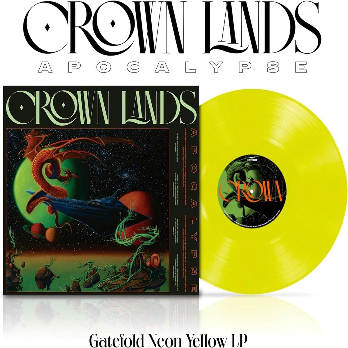 Crown Lands Apocalypse - Neon Yellow Vinyl - Sealed UK Vinyl LP