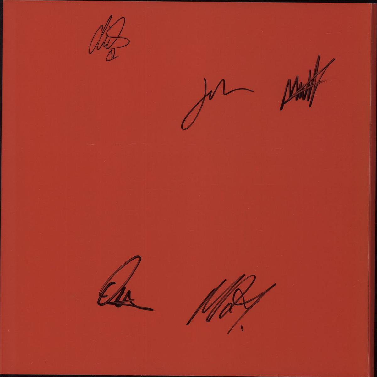 You Me At Six Truth Decay + Autographed Outer Slipcase UK Vinyl LP