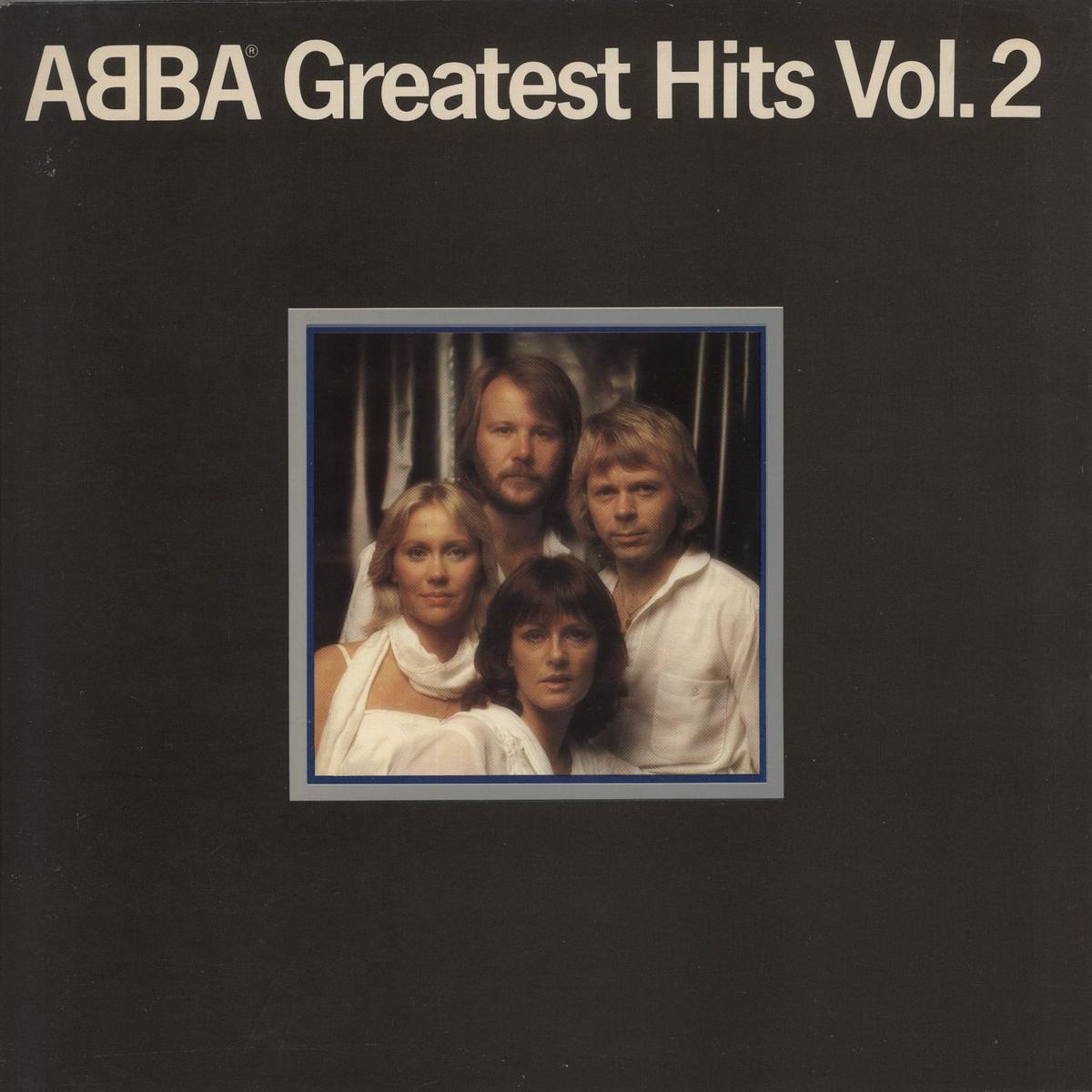 Abba Greatest Hits Vol. 2 -  Printed Sleeve UK Vinyl LP