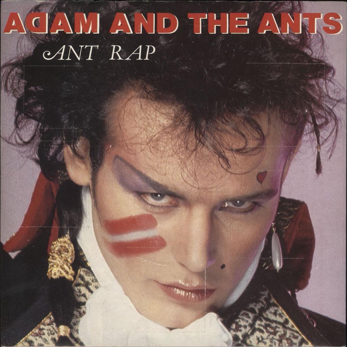 Adam & The Ants Ant Rap - A Label - Advent sleeve UK Promo 7" vinyl