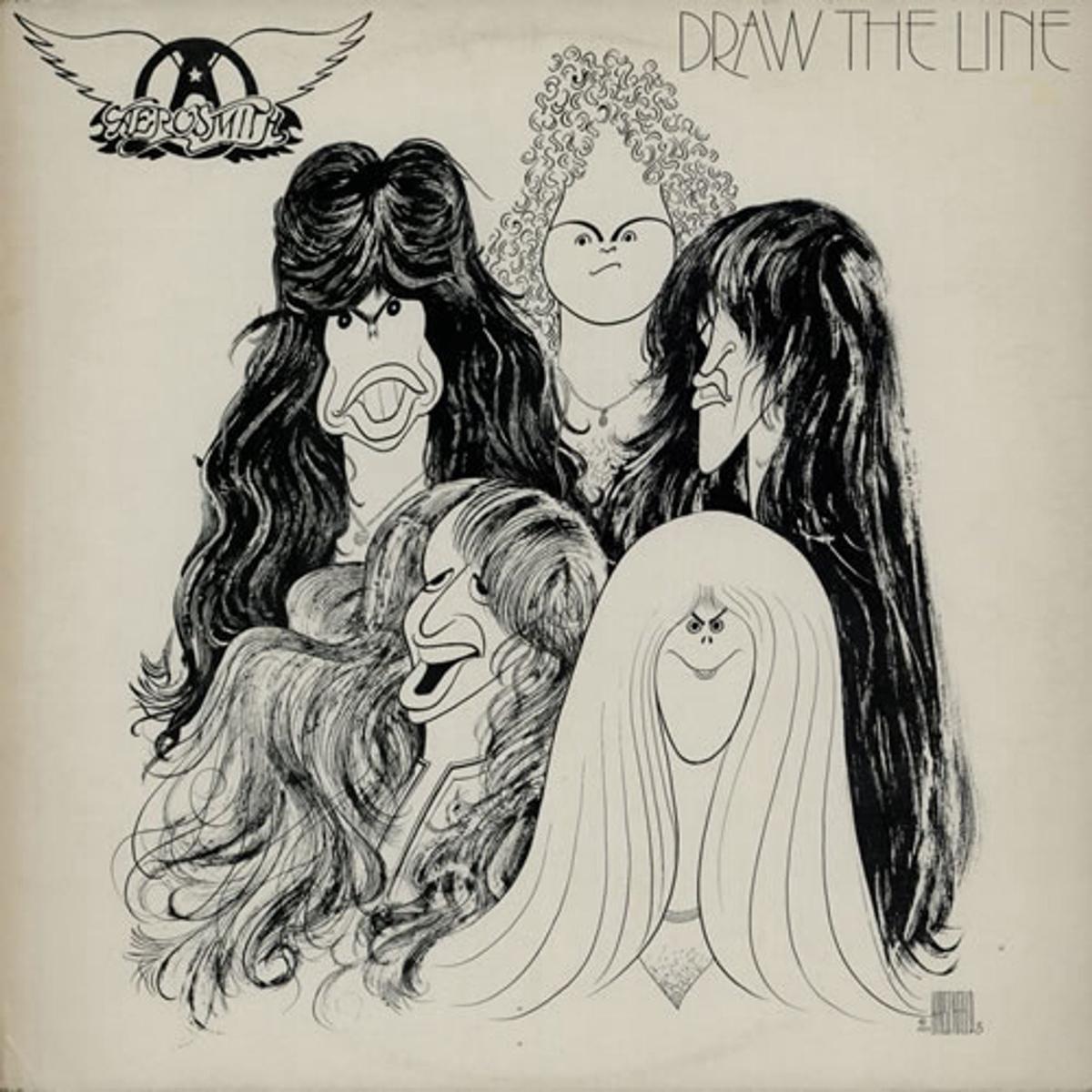 Aerosmith Draw The Line UK Vinyl LP