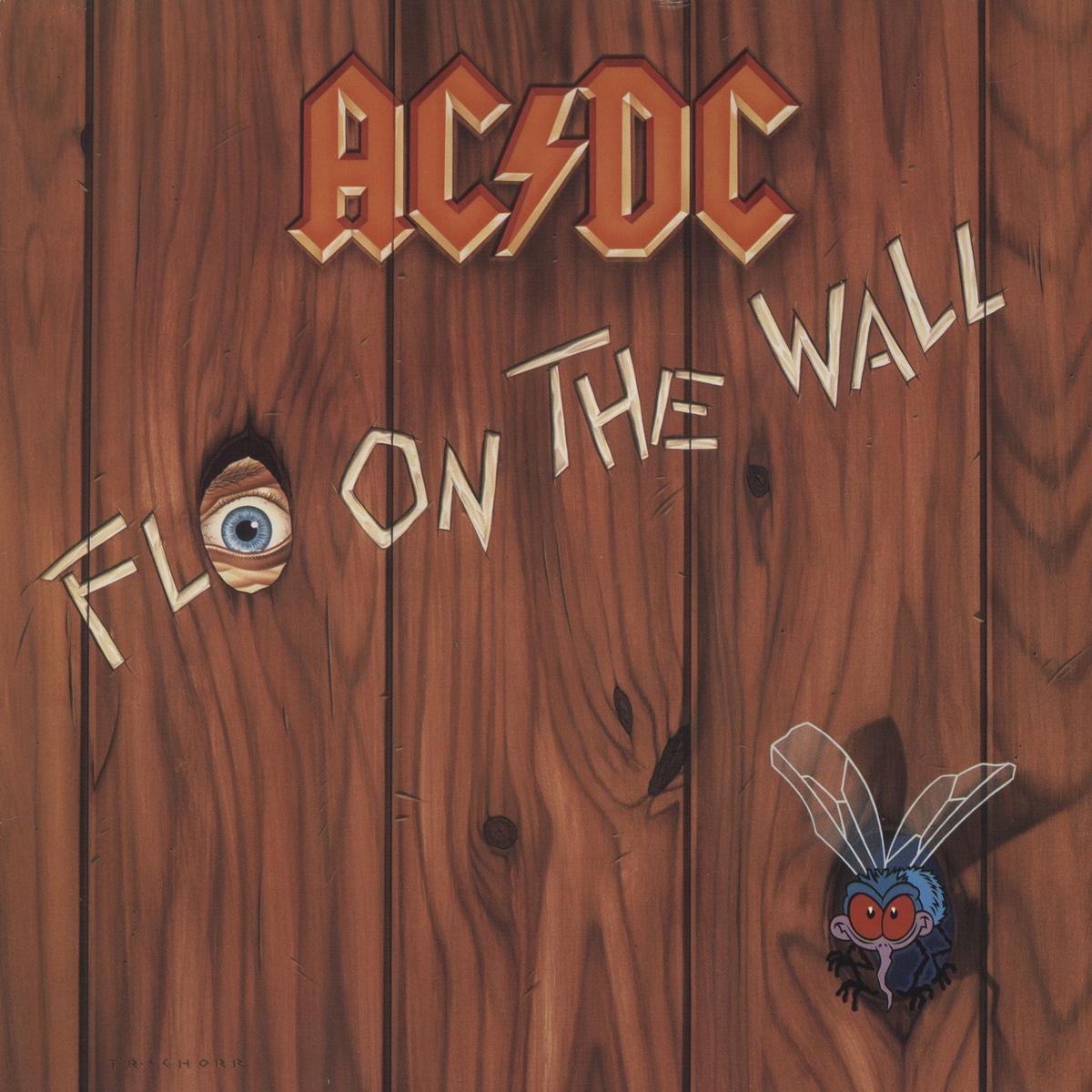 AC/DC Fly On The Wall + Inner - EX German Vinyl LP