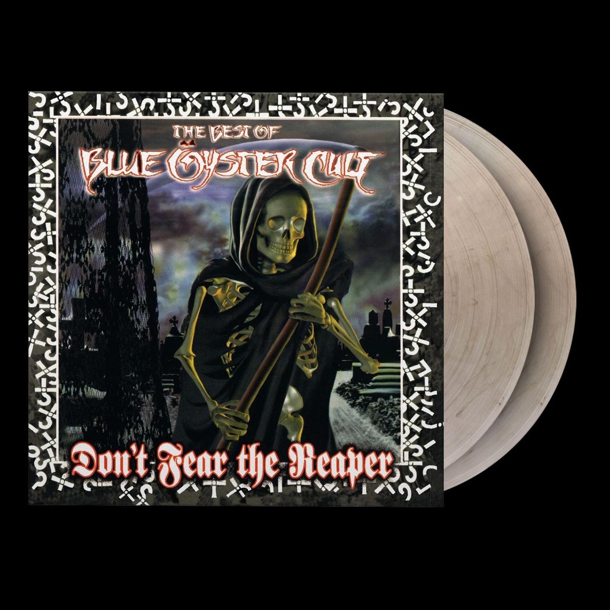 Blue Oyster Cult Don't Fear The Reaper | The Best Of Blue Oyster Cult - Crystal Clear & Black Marbled Vinyl 180 Gram UK 2-LP vinyl set