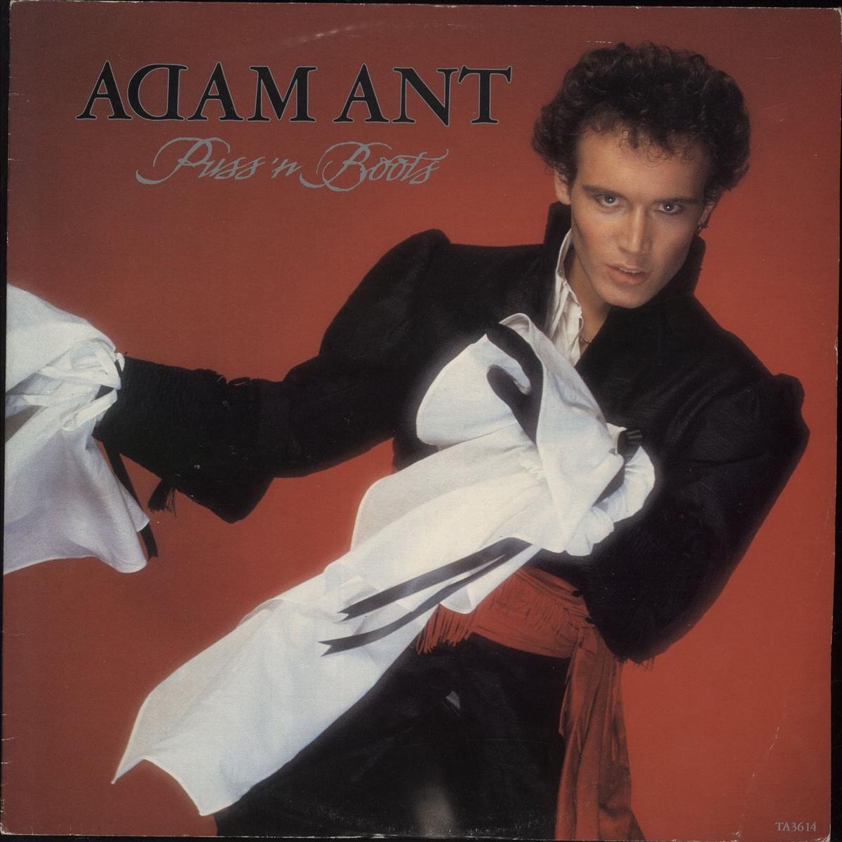 Adam Ant Puss 'n Boots UK 12" vinyl