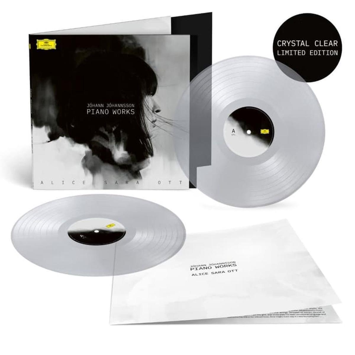 Alice Sara Ott Johann Johannsson: Piano Works - Clear Vinyl - Sealed UK 2-LP vinyl set