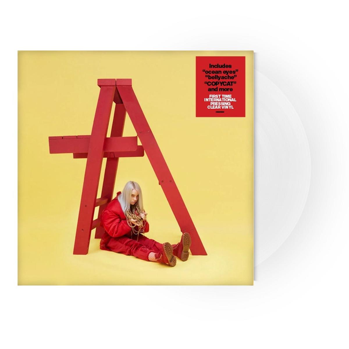 Billie Eilish don't smile at me - First Time International Pressing Clear Vinyl UK Vinyl LP