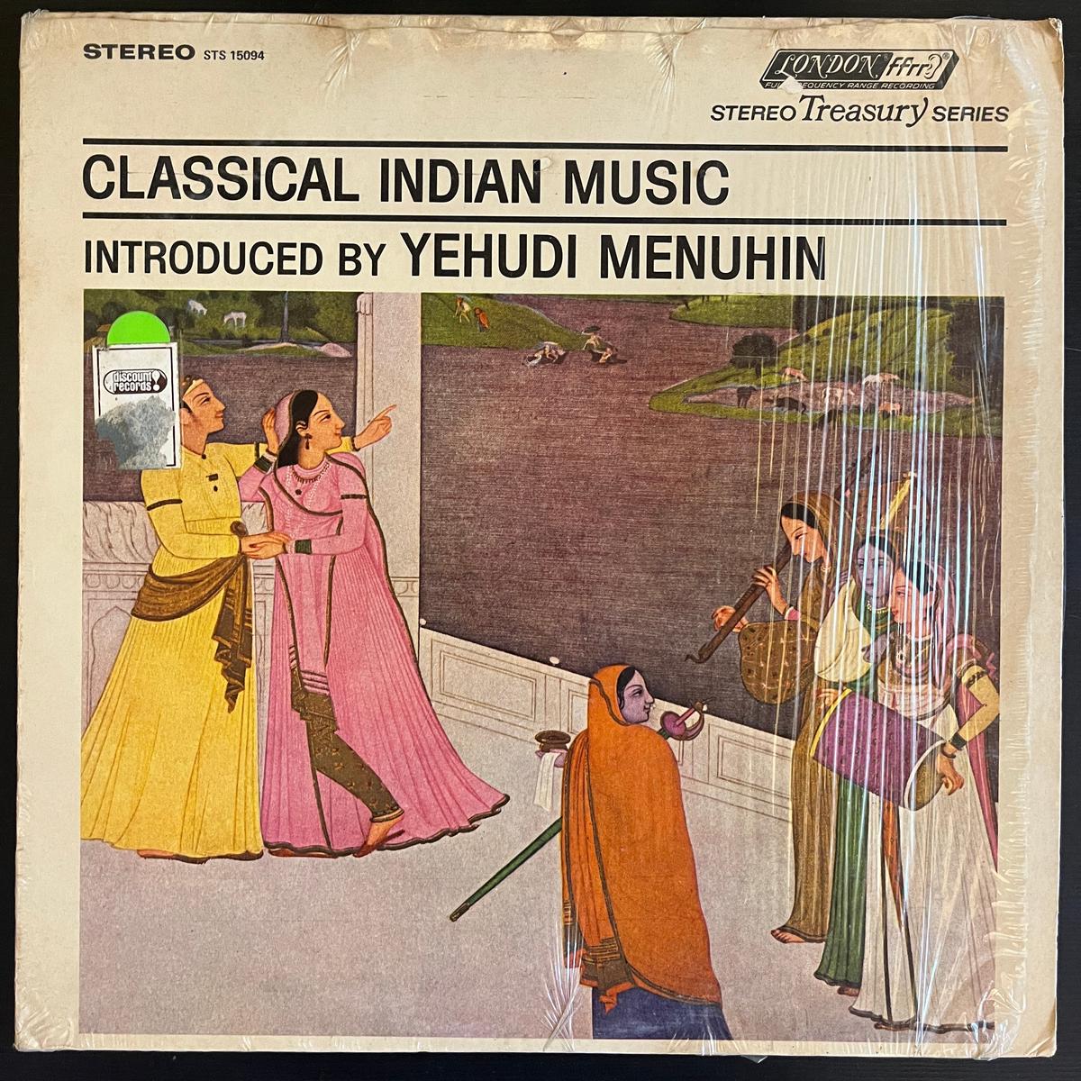 Yehudi Menuhin - Classical Indian Music Introduced By Yehudi Menuhin ( (Used Vinyl - VG+) KG Marketplace