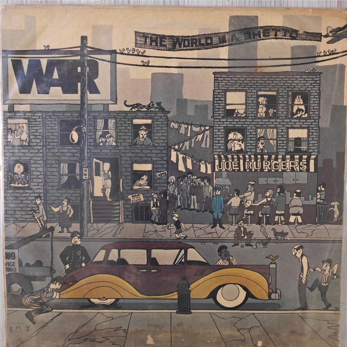War - The World Is A Ghetto (Indian Pressing) ( (Used Vinyl - VG) PJ Marketplace