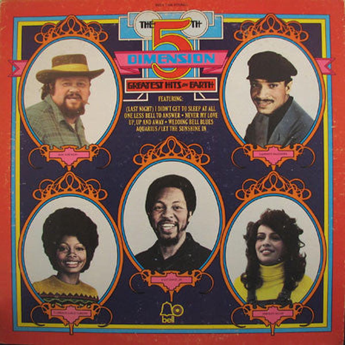 5th Dimension ,The Greatest Hits On Earth- 1972- Pop Rock, Easy Listening, Soul, Rhythm & Blues (Vinyl)