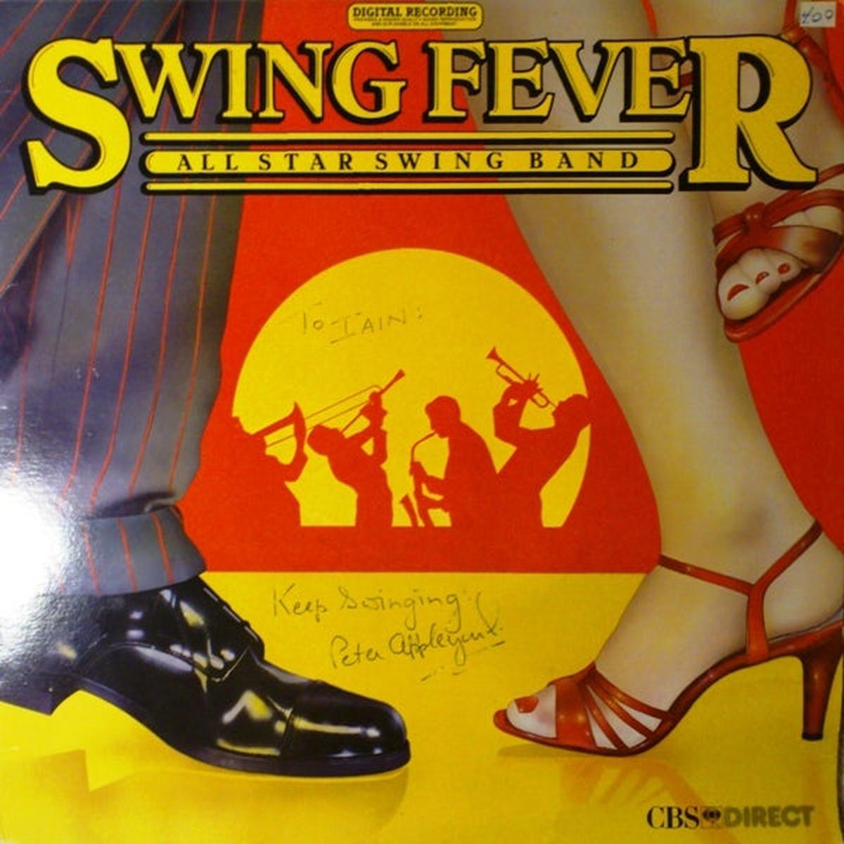 All Star Swing Band Swing Fever -1982 Big Band Jazz , Swing (vinyl)