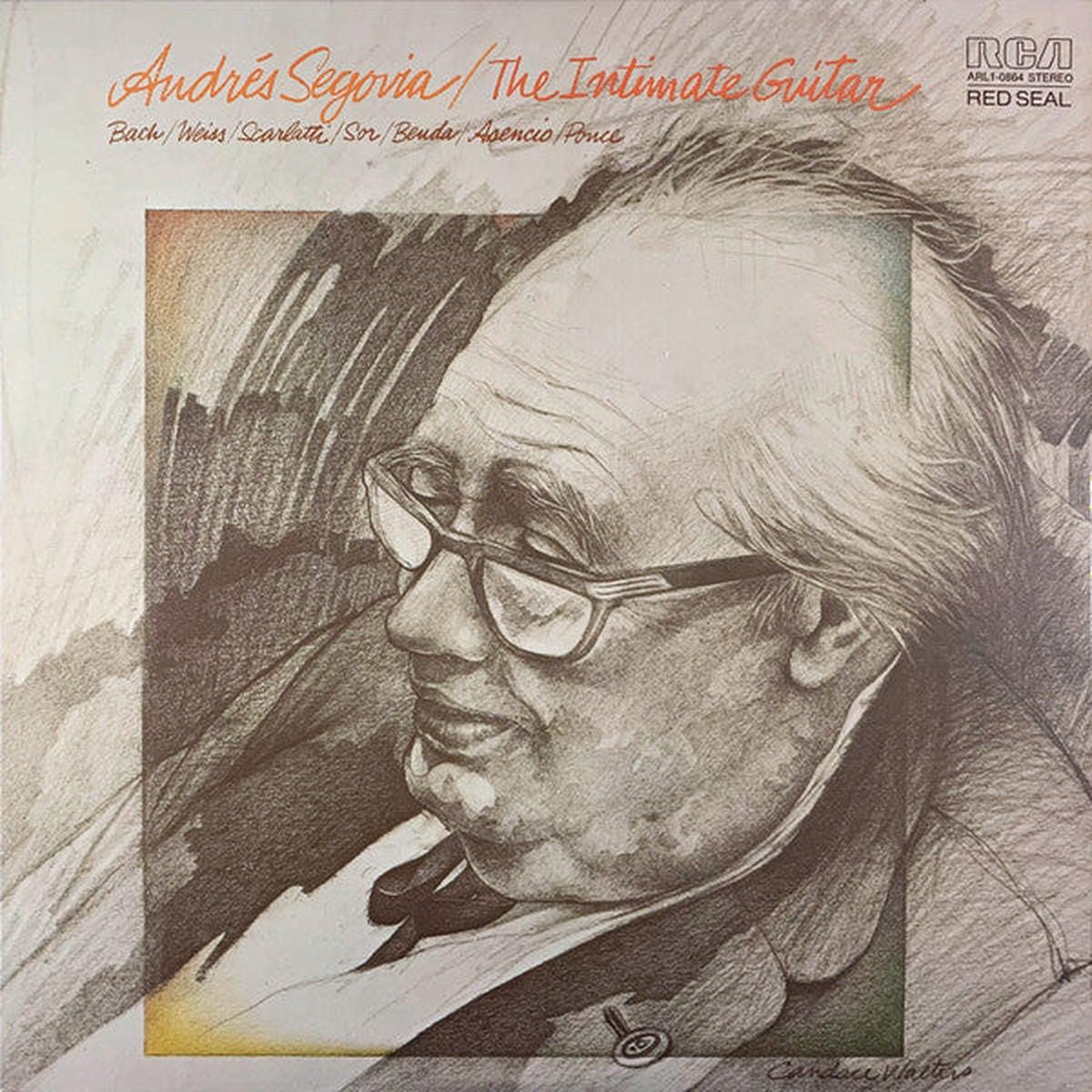 Andrs Segovia  The Intimate Guitar - Classical Style: Baroque, Classical, Modern (Vinyl)