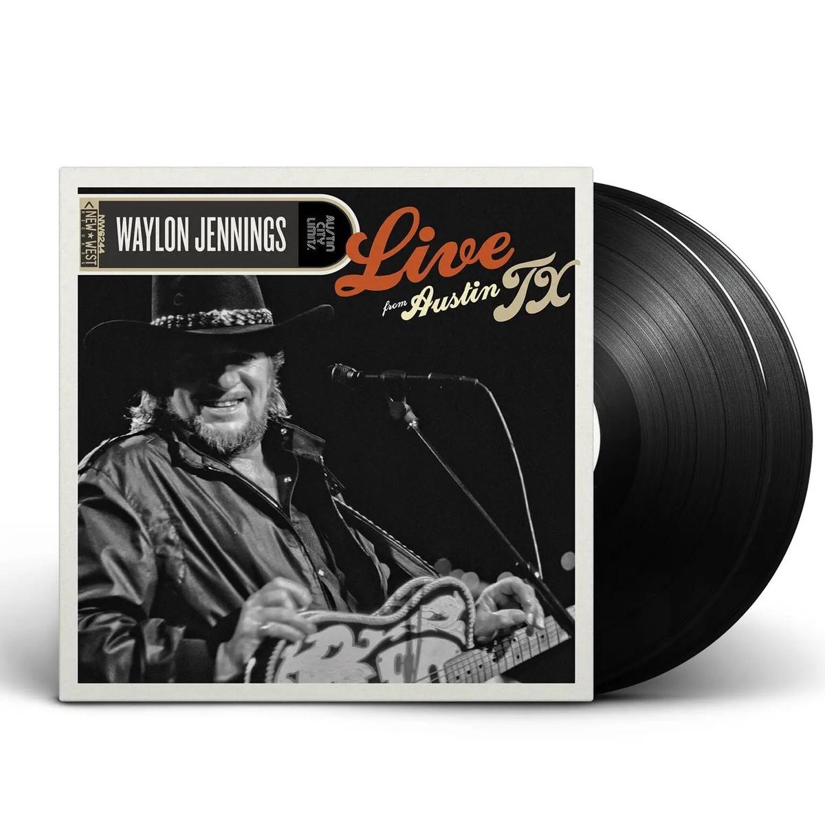 Waylon Jennings Live From Austin, TX (2-LP Black Vinyl)