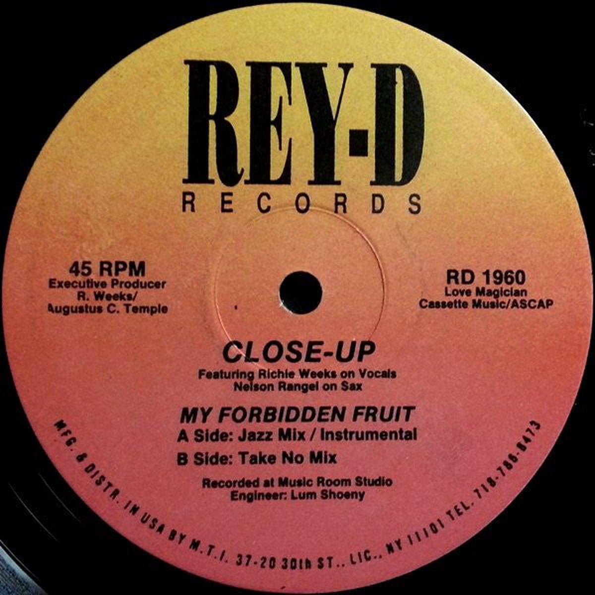 Close-Up - My Forbidden Fruit (SF House) VG+