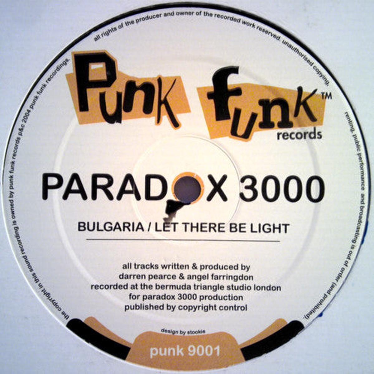 Paradox 3000 - Bulgaria / Let There Be Light (1266) VG