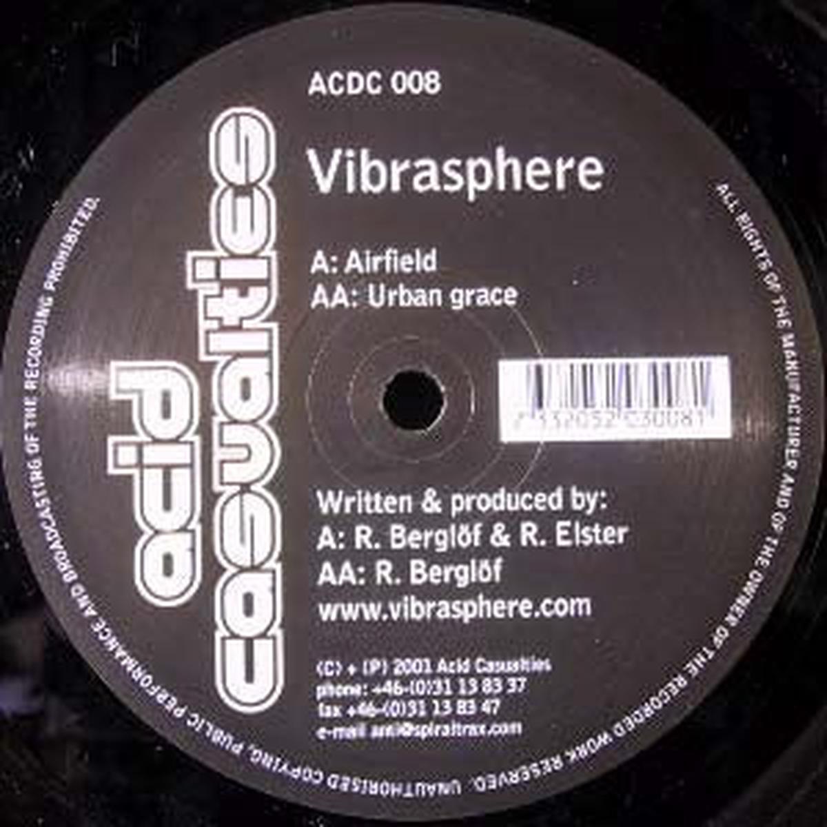 Vibrasphere - Airfield / Urban Grace (SF TRANCE) VG+
