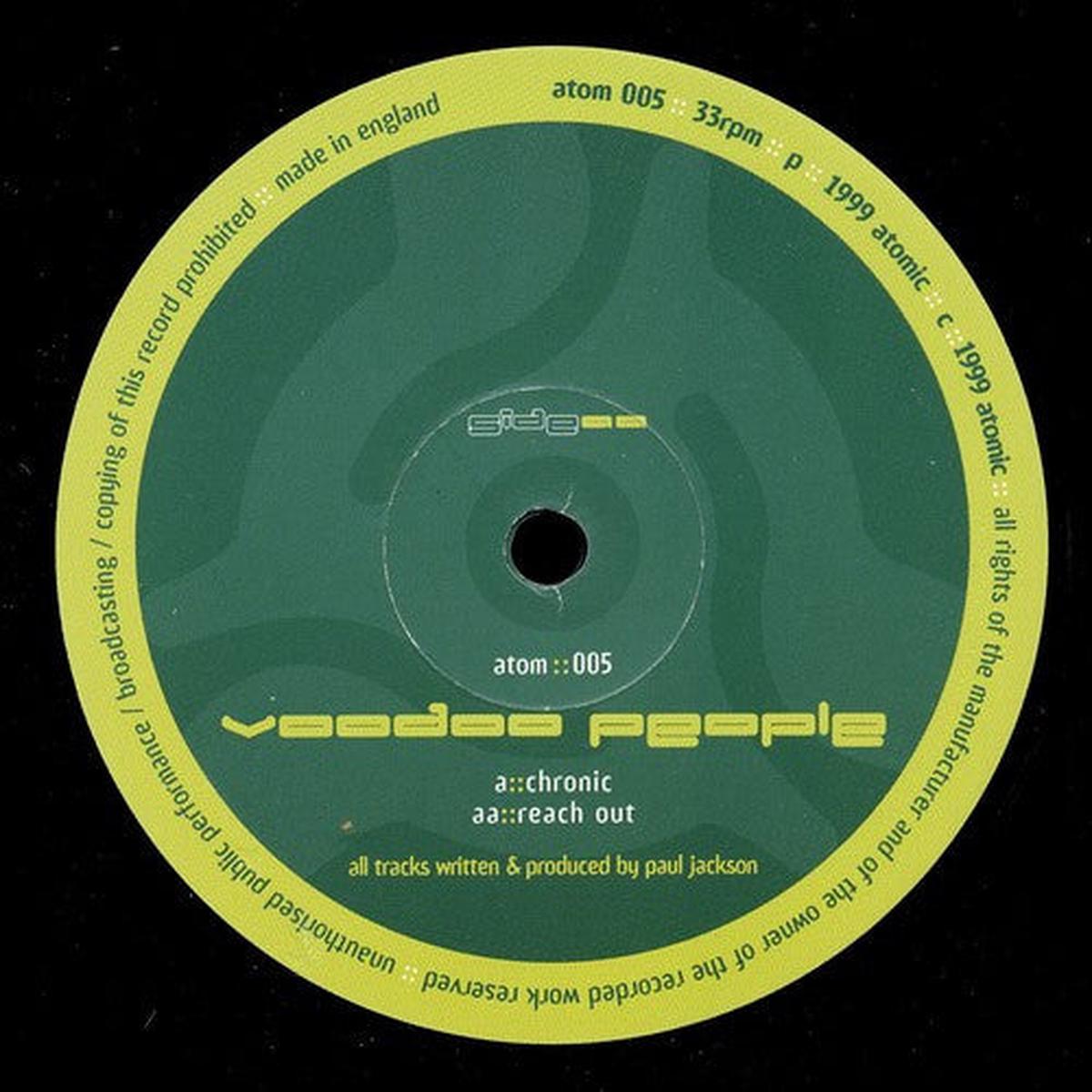 Voodoo People - Chronic / Reach Out (SF GOA) VG+