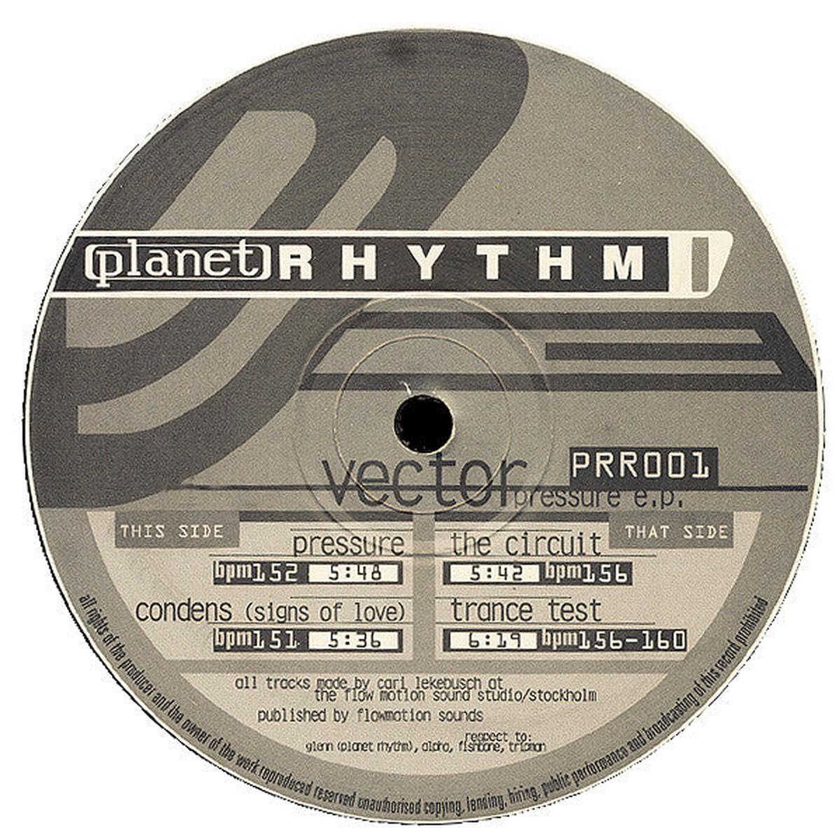 Vector - Pressure E.P. (SF April 2026) VG