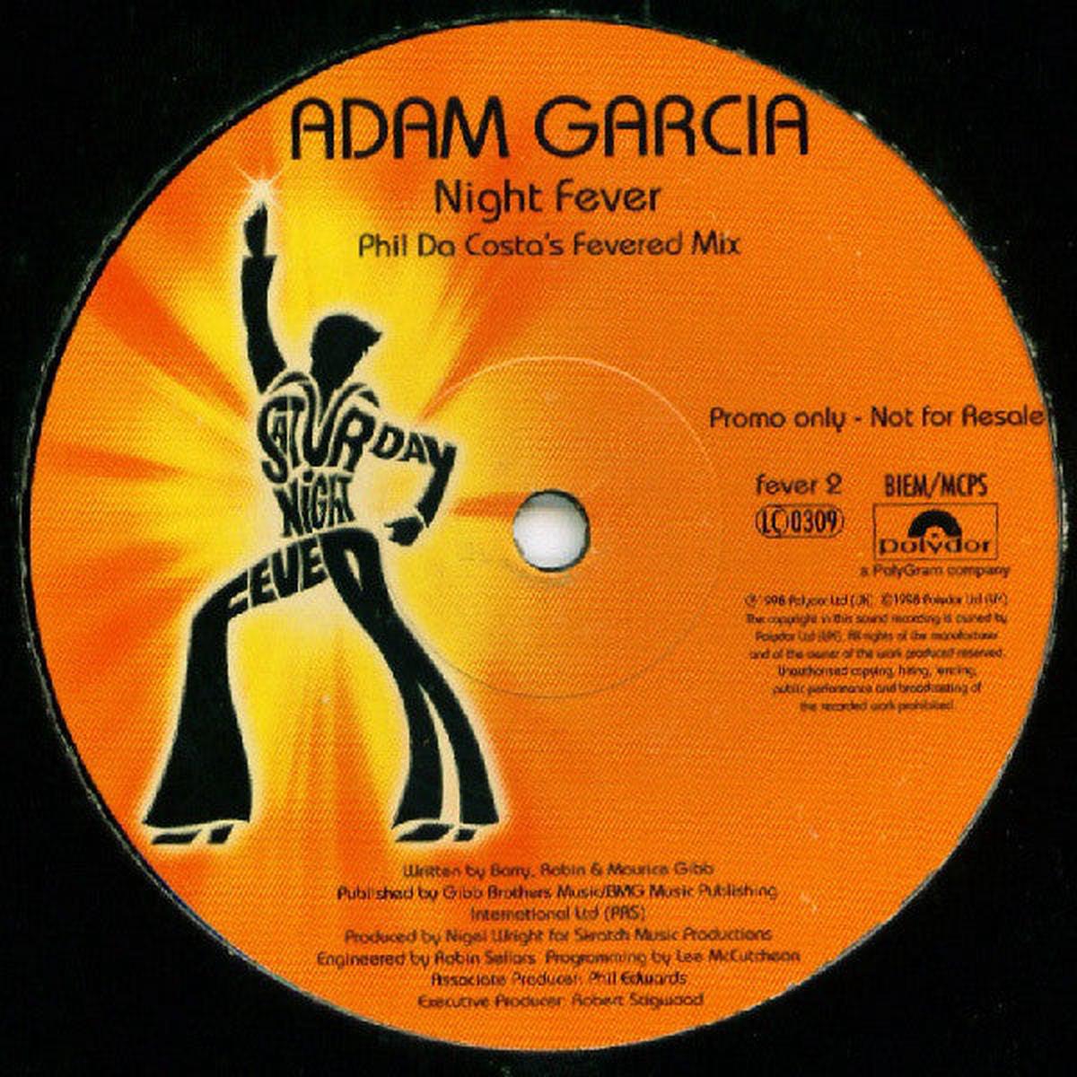 Adam Garcia - Night Fever () VG+